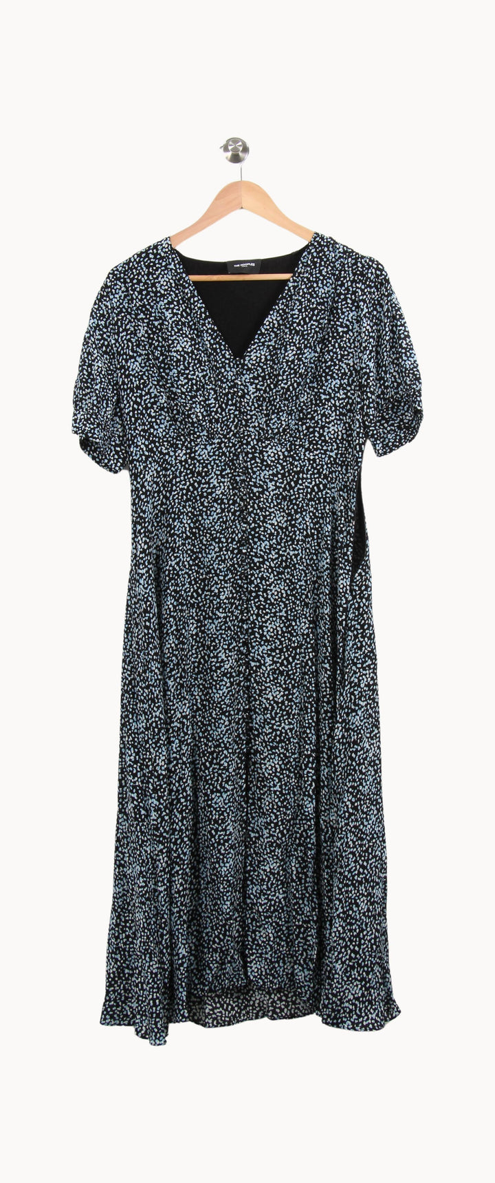 Robe Longue Bleu et Noir - Taille M/38 de la marque The Kooples | PARAD52509 - Vendu par Paradigme - Image 2