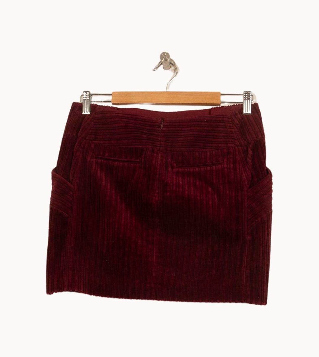 Jupe Courte Bordeaux - Taille M/38 de la marque Pablo | PARAD52510 - Vendu par Paradigme - Image 4