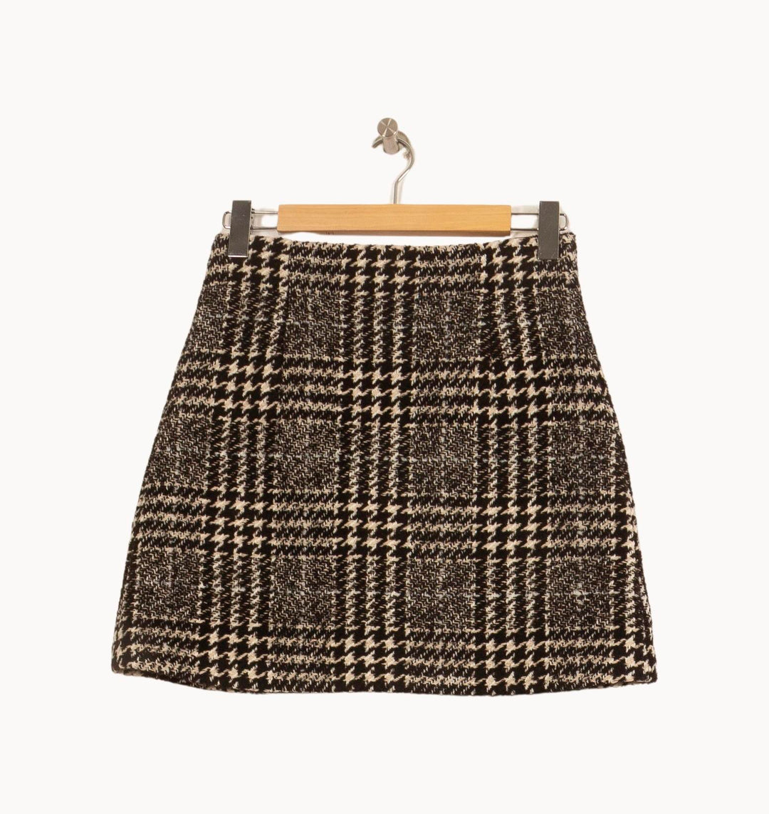 Jupe Courte Noire et Blanche - Taille L/40 de la marque The Kooples | PARAD52511 - Vendu par Paradigme - Image 4