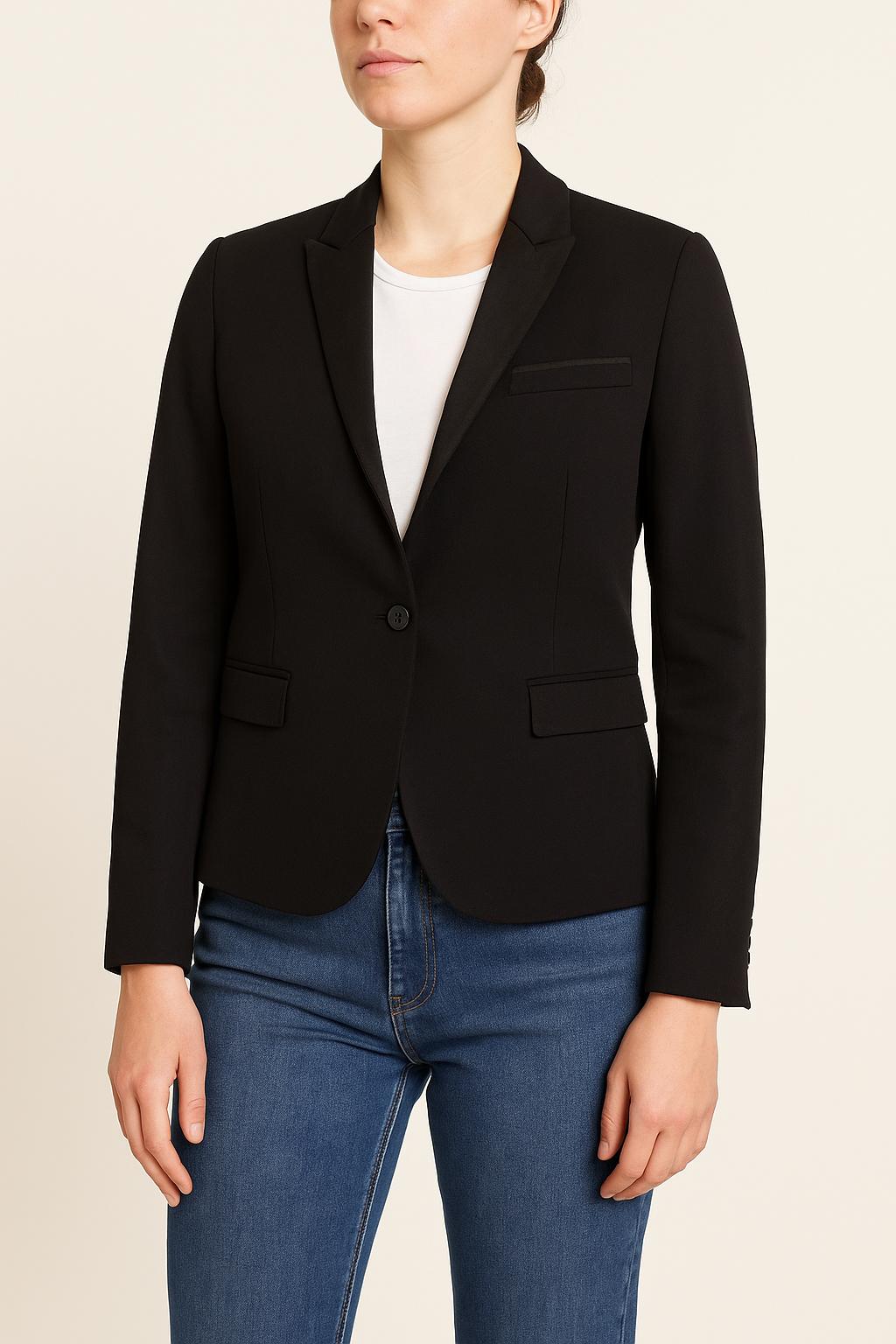 Veste De Costume Noire - Taille M/38 de la marque The Kooples | PARAD52512 - Vendu par Paradigme - Image 1