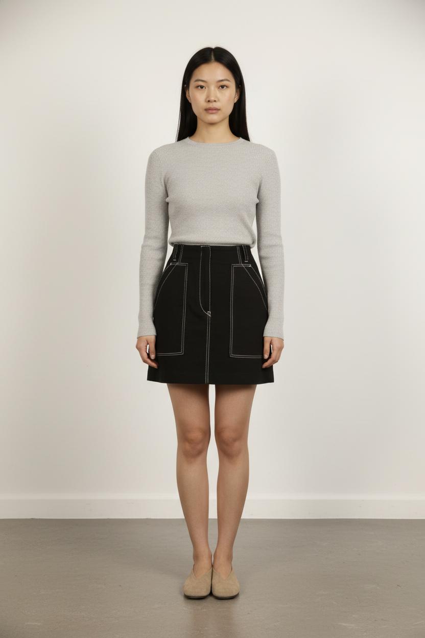 Jupe Courte Noire - Taille M/38