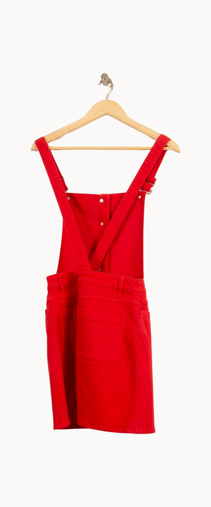 Robe Salopette Rouge - Taille M/38 de la marque Maje | PARAD52520 - Vendu par Paradigme - Image 4