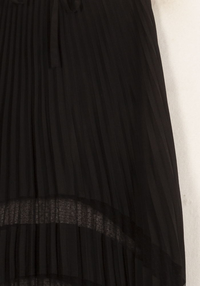 Jupe Plissée Noire - Taille M/38 de la marque The Kooples | PARAD52521 - Vendu par Paradigme - Image 3