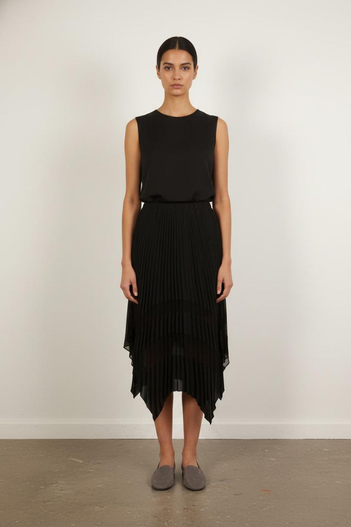 Jupe Plissée Noire - Taille M/38