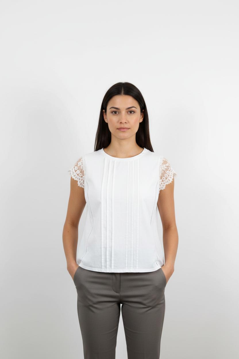 Blouse Blanche - Taille L/40