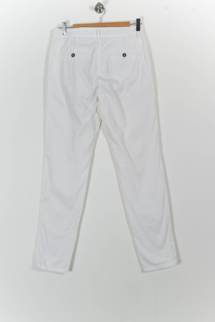Pantalon Blanc - Taille M/38 de la marque Caroll | PARAD52534 - Vendu par Paradigme - Image 4