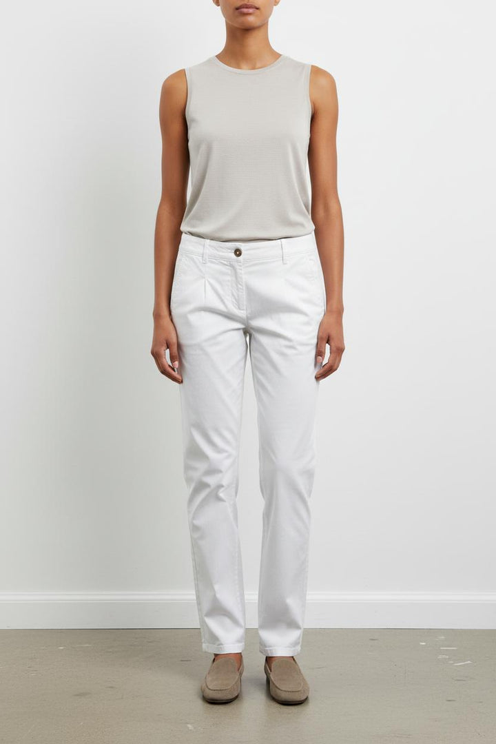 Pantalon Blanc - Taille M/38 de la marque Caroll | PARAD52534 - Vendu par Paradigme - Image 1