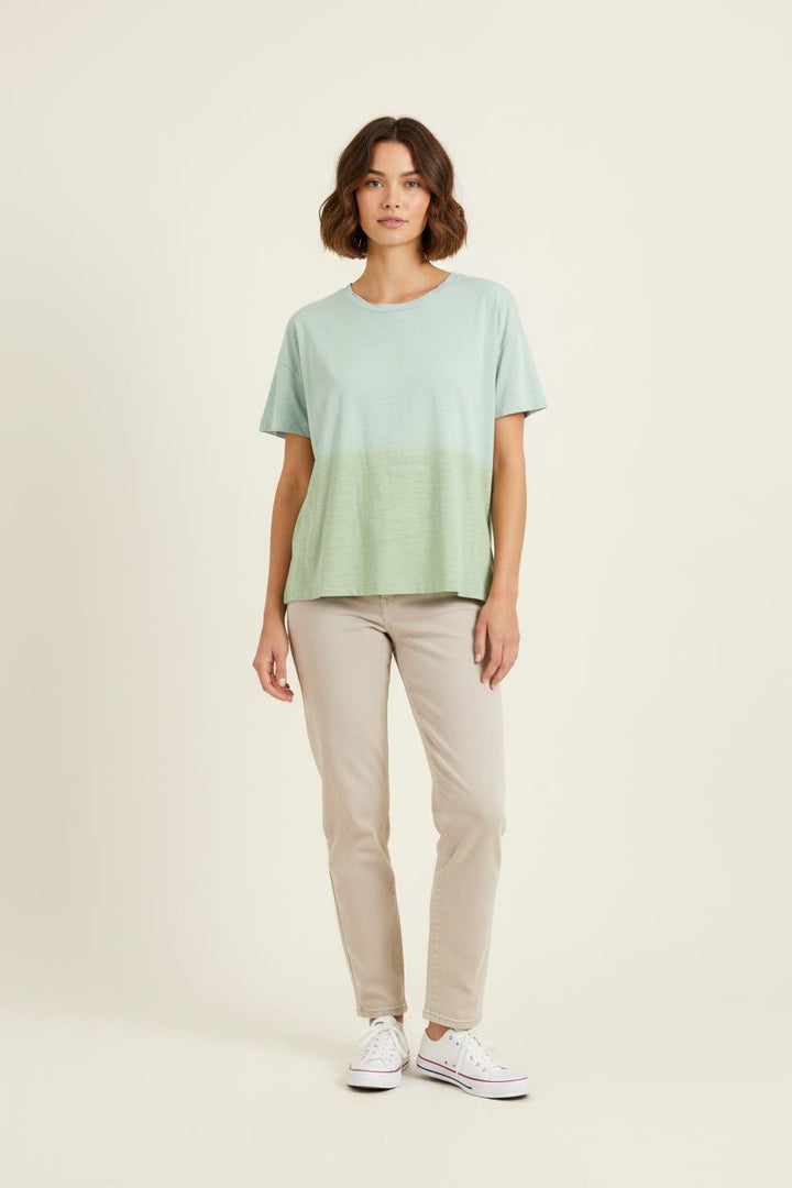 Tee-shirt Vert clair et Vert - Taille M/38 de la marque Bérénice | PARAD52545 - Vendu par Paradigme - Image 1