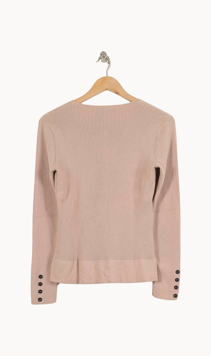 Pull Rose - Taille XL/42 de la marque Caroll | PARAD52552 - Vendu par Paradigme - Image 4