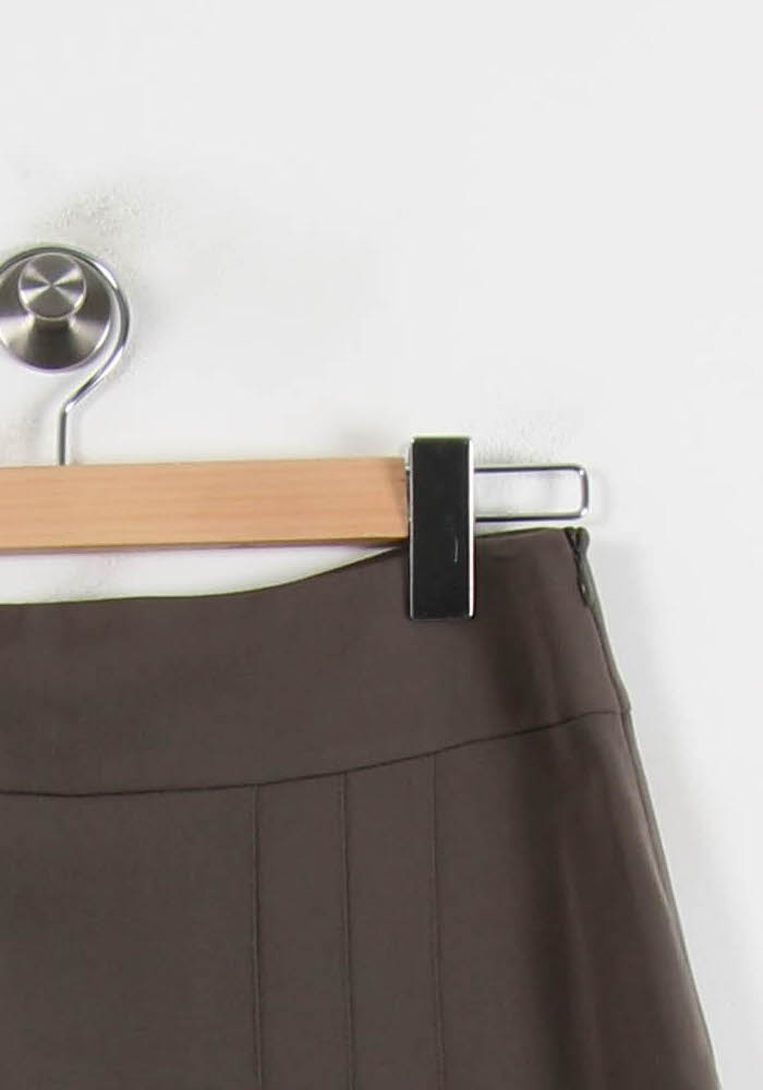 Jupe Courte Marron - Taille XL/42 de la marque Caroll | PARAD52556 - Vendu par Paradigme - Image 3