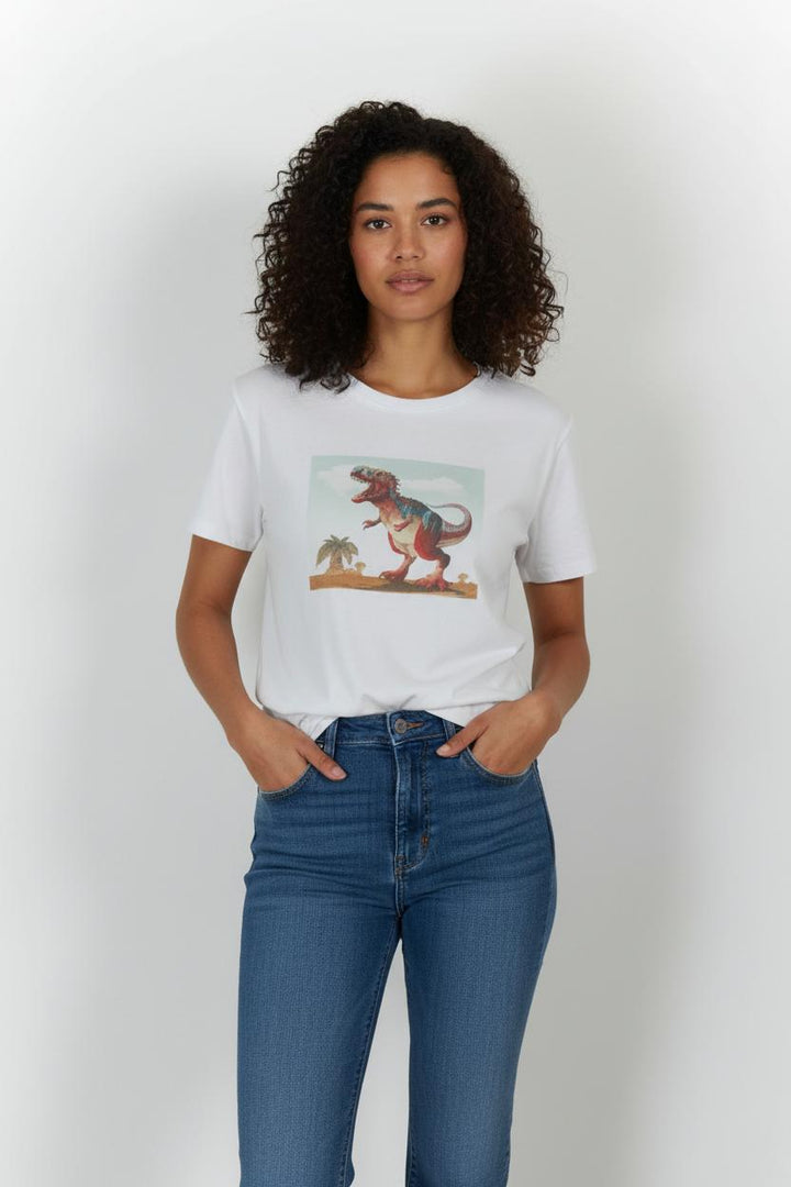 Tee-shirt Blanc - Taille XS/34 de la marque Imperial | PARAD52559 - Vendu par Paradigme - Image 1