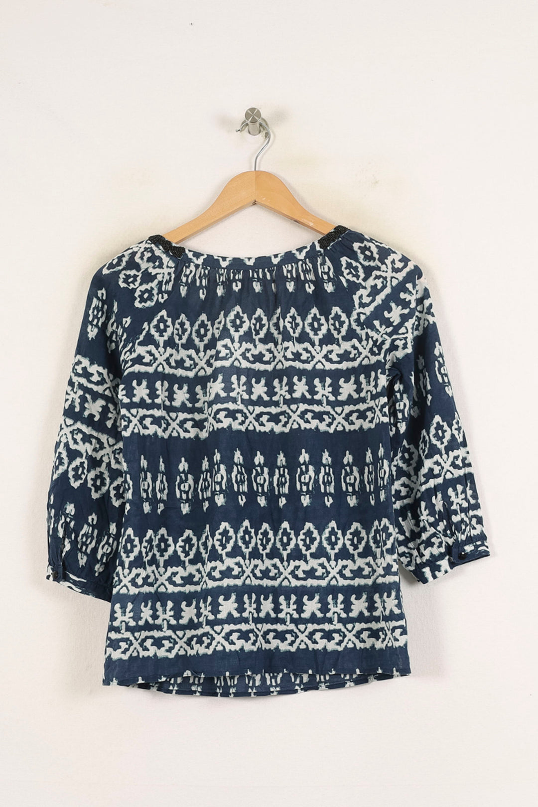 Blouse Bleue et Blanche - Taille S/36 de la marque Maison 123 | PARAD52566 - Vendu par Paradigme - Image 4