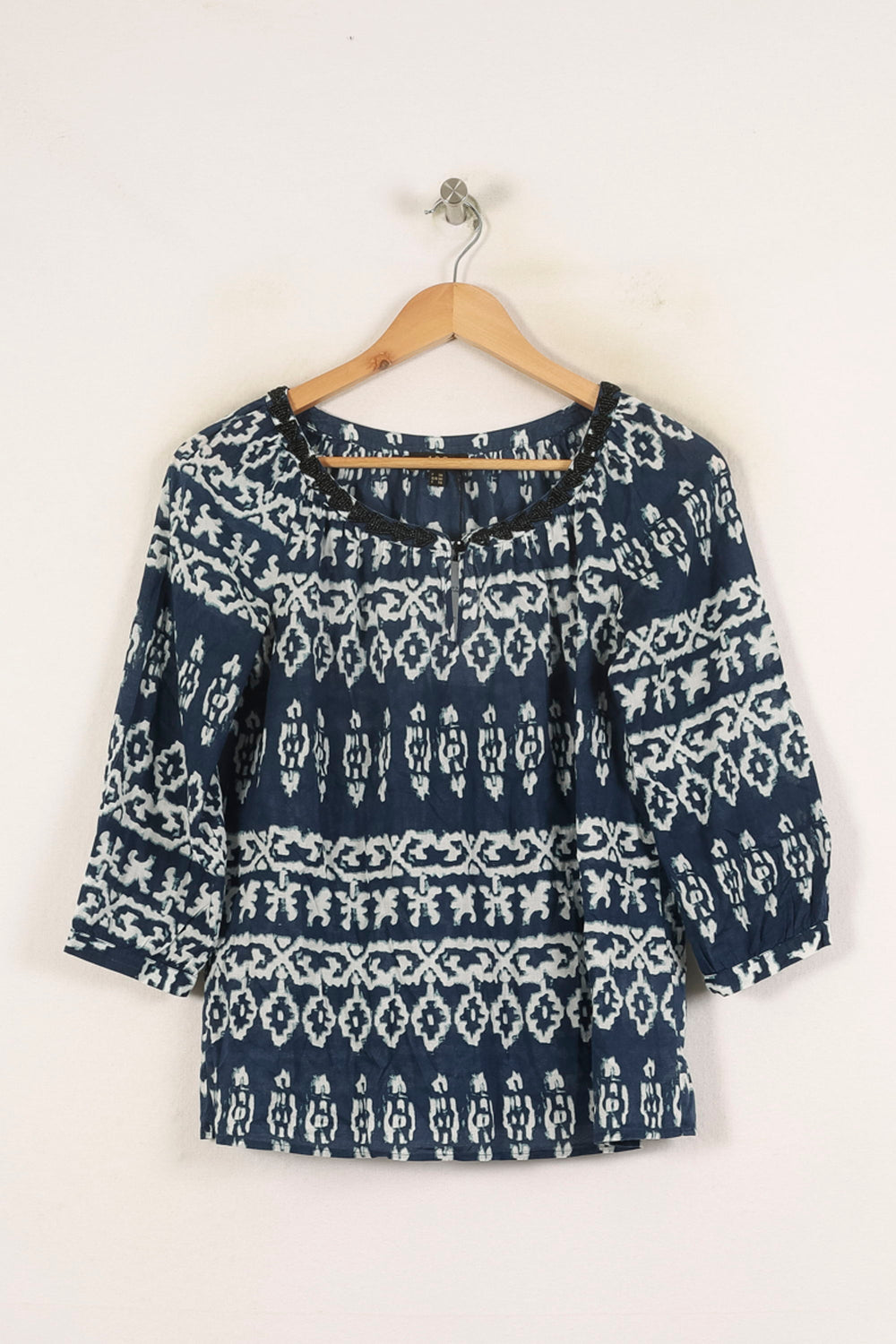Blouse Bleue et Blanche - Taille S/36 de la marque Maison 123 | PARAD52566 - Vendu par Paradigme - Image 2