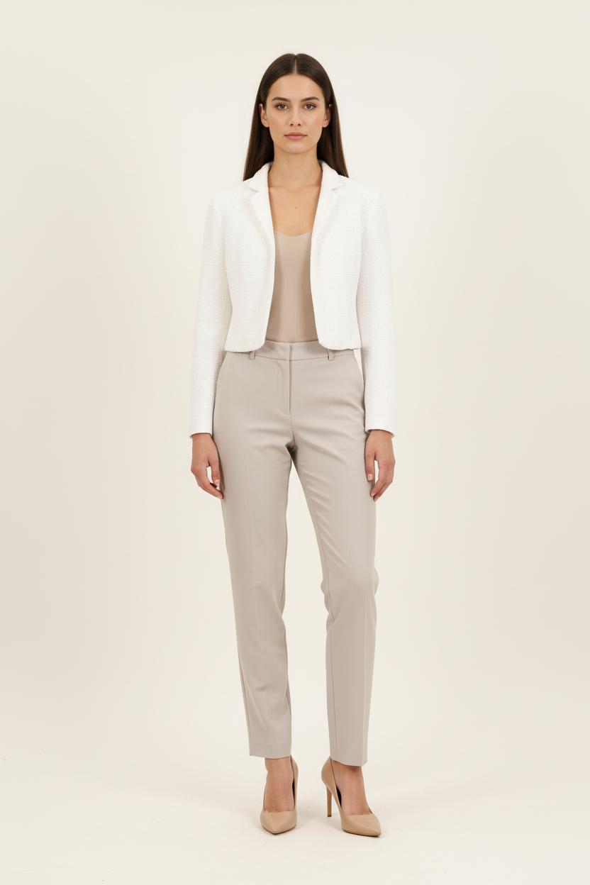 Veste Courte Blanche - Taille S/36 de la marque Maison 123 | PARAD52568 - Vendu par Paradigme - Image 1