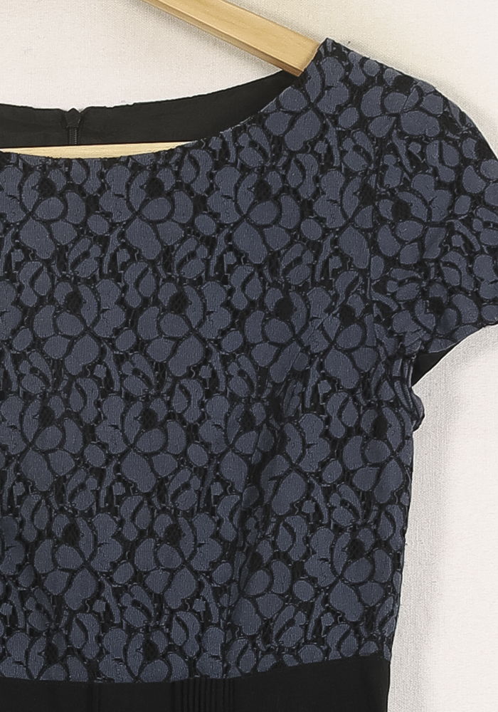 Robe Dentelle Bleu et Noir - Taille S/36 de la marque Maison 123 | PARAD52570 - Vendu par Paradigme - Image 3