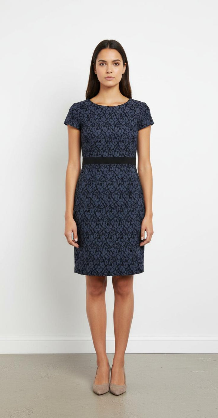 Robe Dentelle Bleu et Noir - Taille S/36