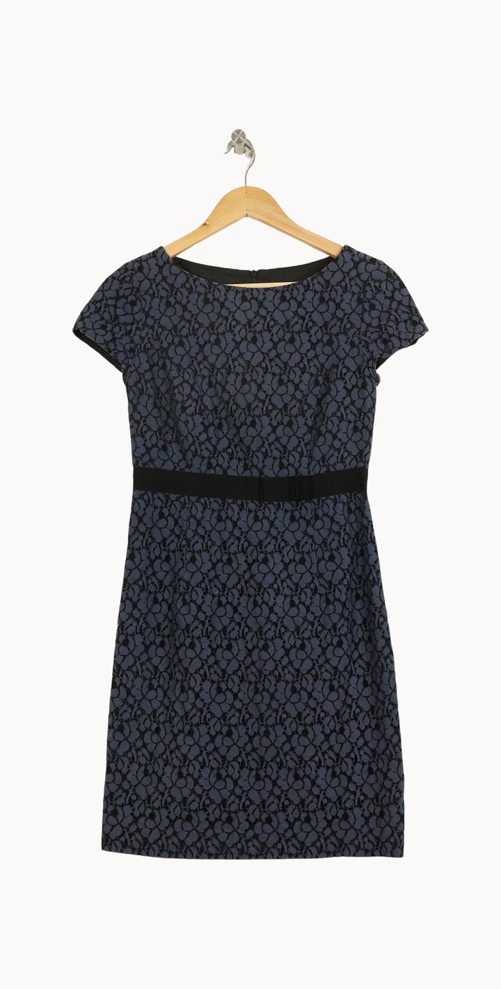 Robe Dentelle Bleu et Noir - Taille S/36 de la marque Maison 123 | PARAD52570 - Vendu par Paradigme - Image 2