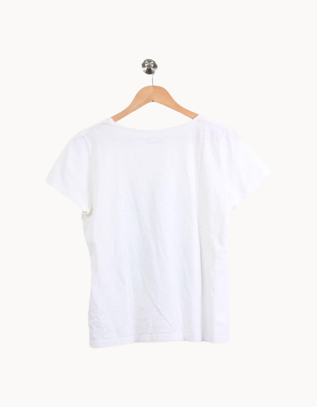 Tee-shirt Blanc - Taille XL/42 de la marque Caroll | PARAD52571 - Vendu par Paradigme - Image 4