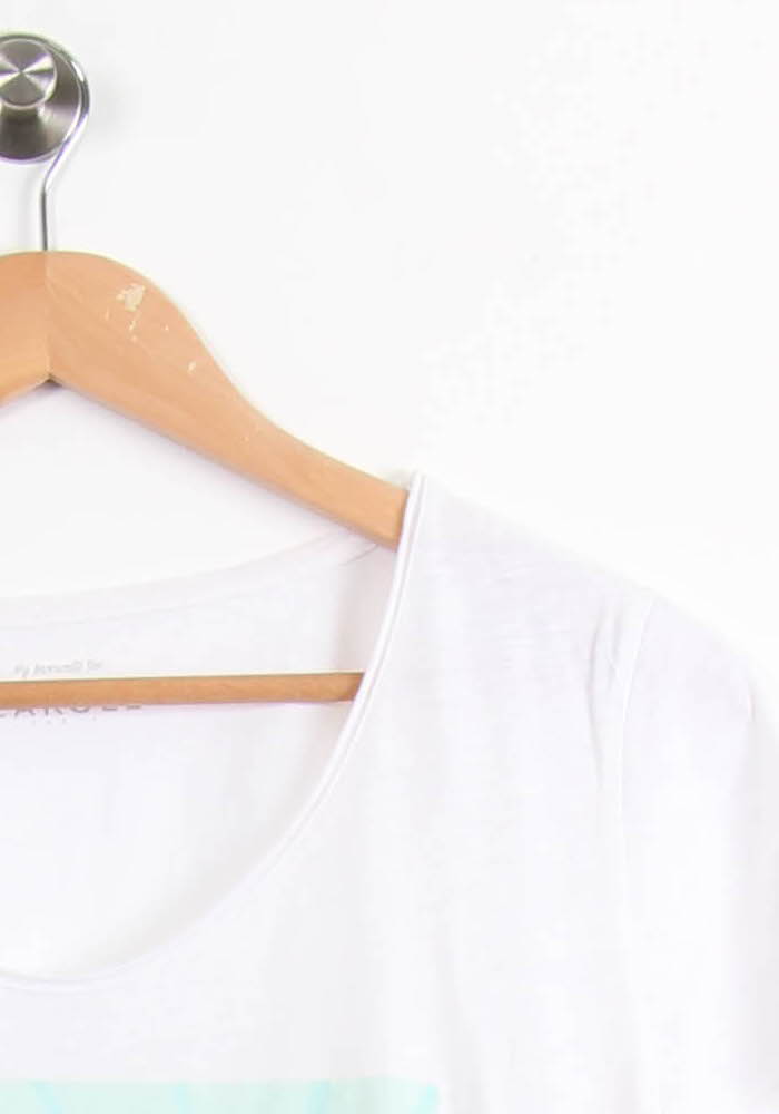 Tee-shirt Blanc - Taille XL/42 de la marque Caroll | PARAD52571 - Vendu par Paradigme - Image 3