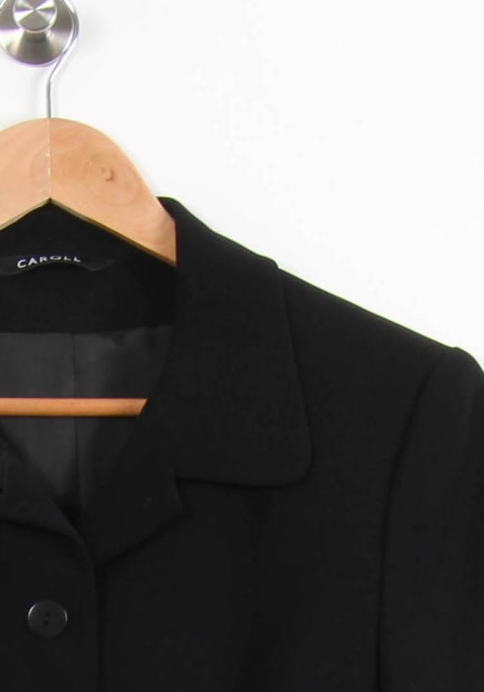 Veste Noire - Taille XL/42 de la marque Caroll | PARAD52585 - Vendu par Paradigme - Image 3