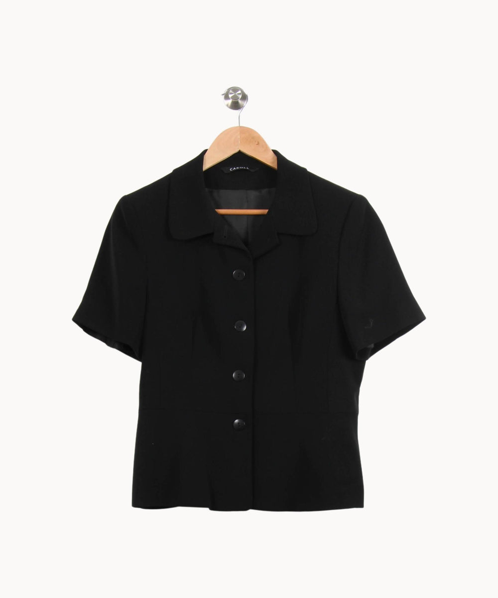 Veste Noire - Taille XL/42 de la marque Caroll | PARAD52585 - Vendu par Paradigme - Image 2