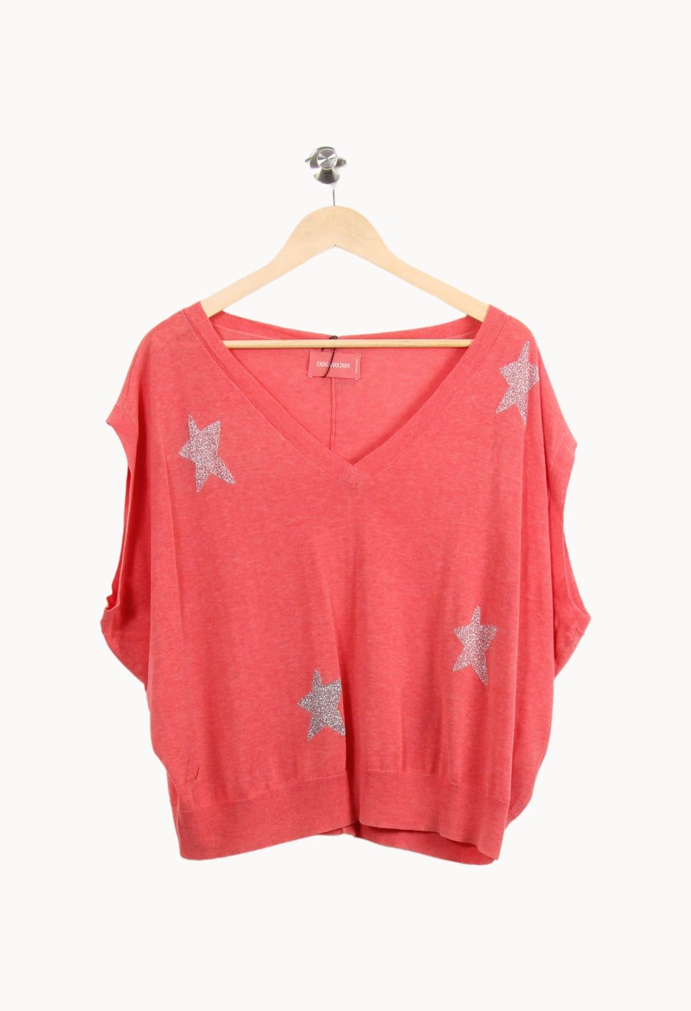 Pull Rose et Argenté - Taille XS/34 de la marque Zadig&Voltaire | PARAD52586 - Vendu par Paradigme - Image 2