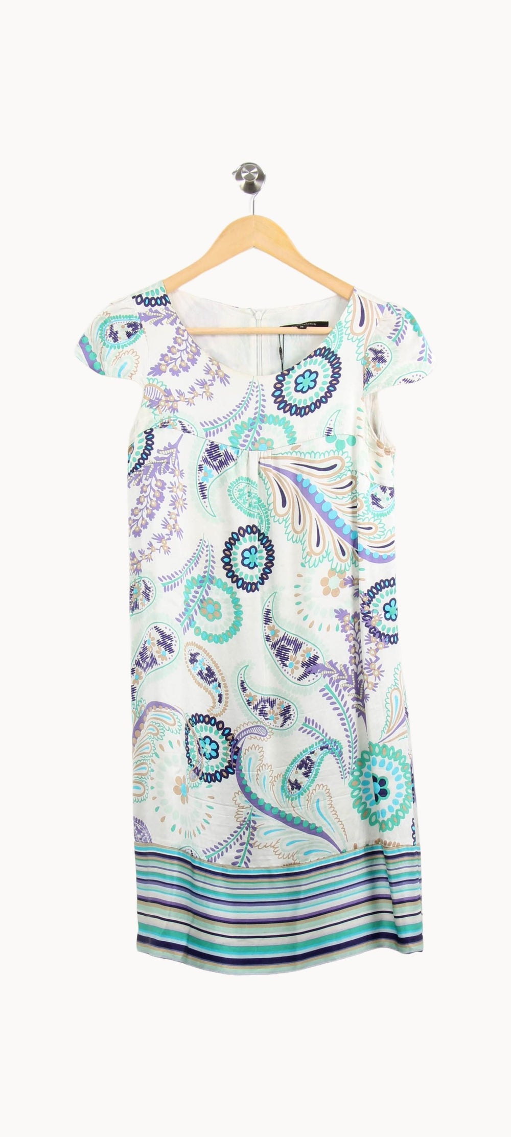 Robe Droite Multicolore - Taille S/36 de la marque Tara Jarmon | PARAD52593 - Vendu par Paradigme - Image 2