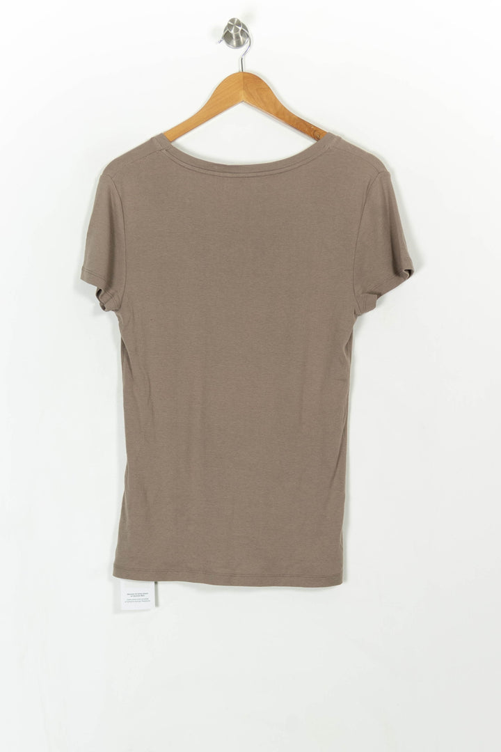 Tee-shirt Marron - Taille XXL/44 de la marque Caroll | PARAD52601 - Vendu par Paradigme - Image 4