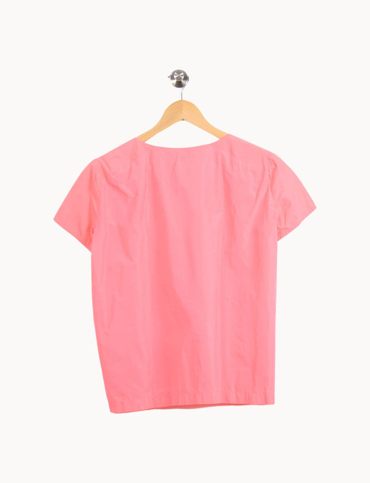 Blouse Rose - Taille S/36 de la marque Maje | PARAD52611 - Vendu par Paradigme - Image 4