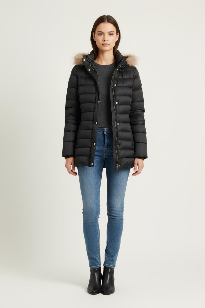 Doudoune Noire - Taille M/38 de la marque Maison 123 | PARAD52619 - Vendu par Paradigme - Image 1