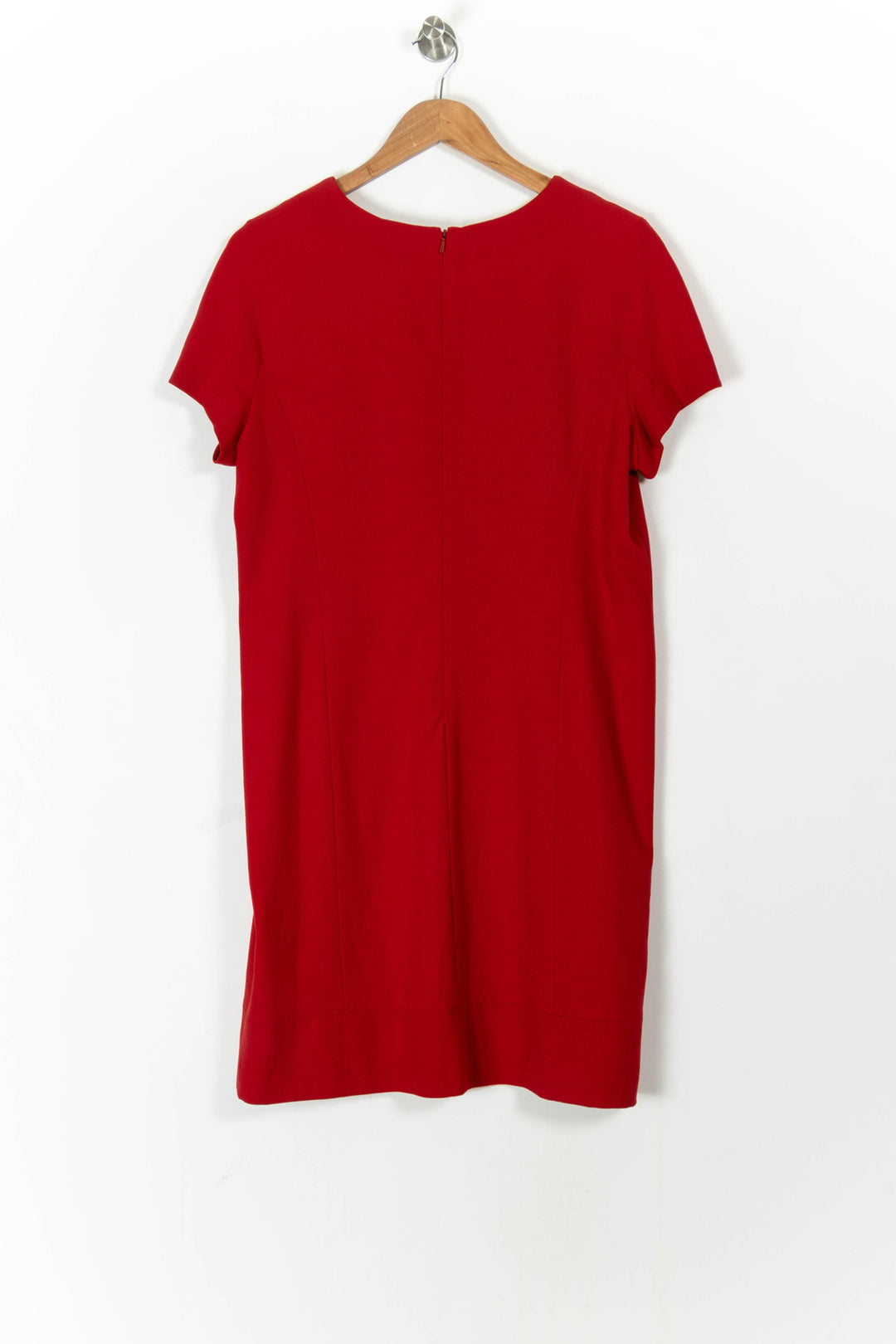 Robe droite Rouge - Taille XXL/44 de la marque Caroll | PARAD52622 - Vendu par Paradigme - Image 4