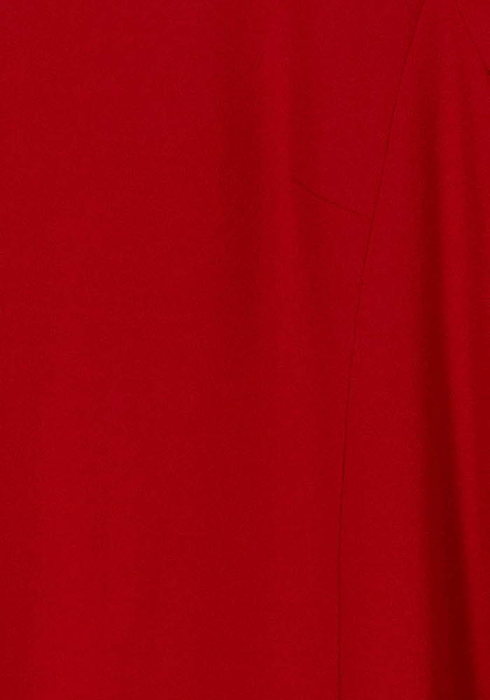Robe droite Rouge - Taille XXL/44 de la marque Caroll | PARAD52622 - Vendu par Paradigme - Image 3