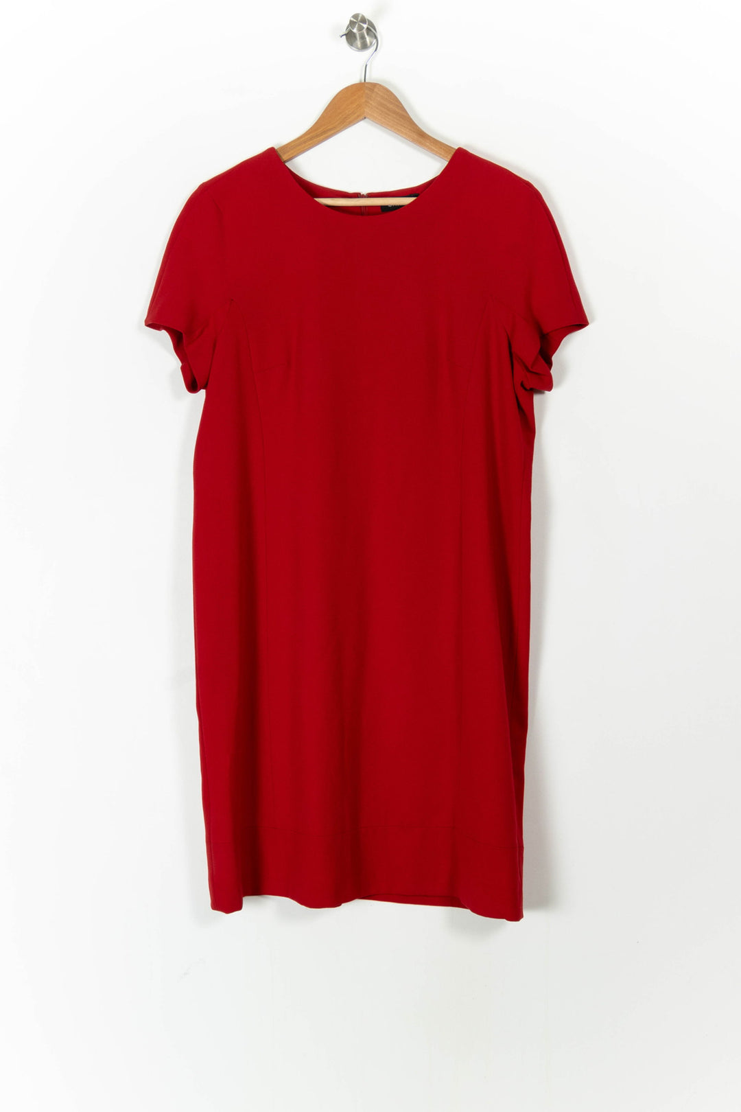 Robe droite Rouge - Taille XXL/44 de la marque Caroll | PARAD52622 - Vendu par Paradigme - Image 2