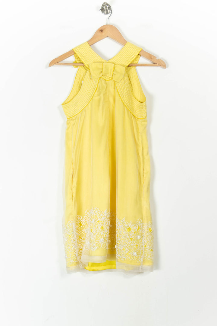 Robe Sans Manches Jaune - Taille S/36 de la marque Derhy | PARAD52623 - Vendu par Paradigme - Image 4