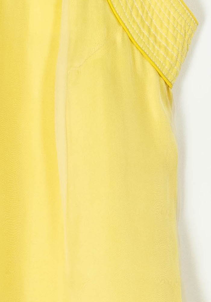 Robe Sans Manches Jaune - Taille S/36 de la marque Derhy | PARAD52623 - Vendu par Paradigme - Image 3