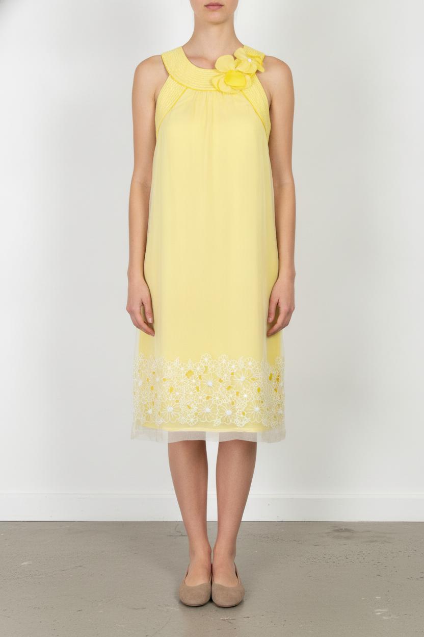 Robe Sans Manches Jaune - Taille S/36 de la marque Derhy | PARAD52623 - Vendu par Paradigme - Image 1