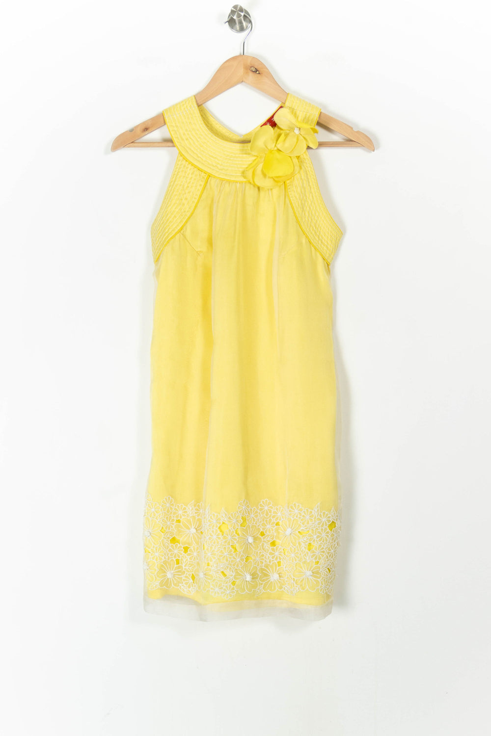 Robe Sans Manches Jaune - Taille S/36 de la marque Derhy | PARAD52623 - Vendu par Paradigme - Image 2
