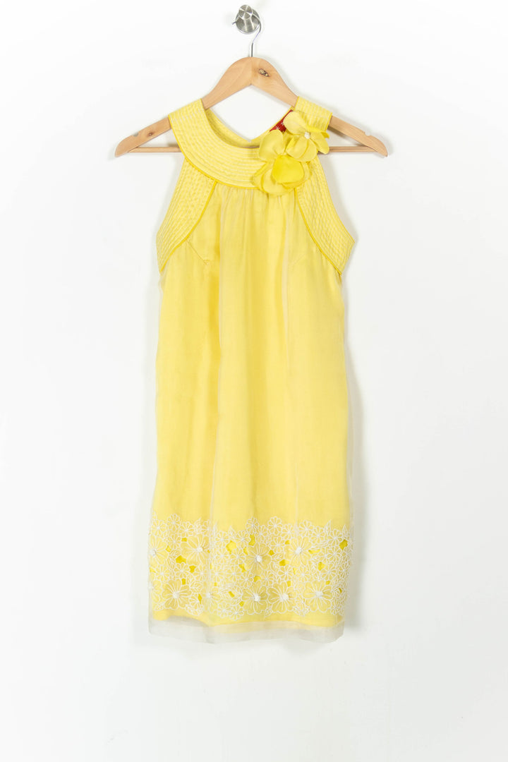 Robe Sans Manches Jaune - Taille S/36 de la marque Derhy | PARAD52623 - Vendu par Paradigme - Image 2
