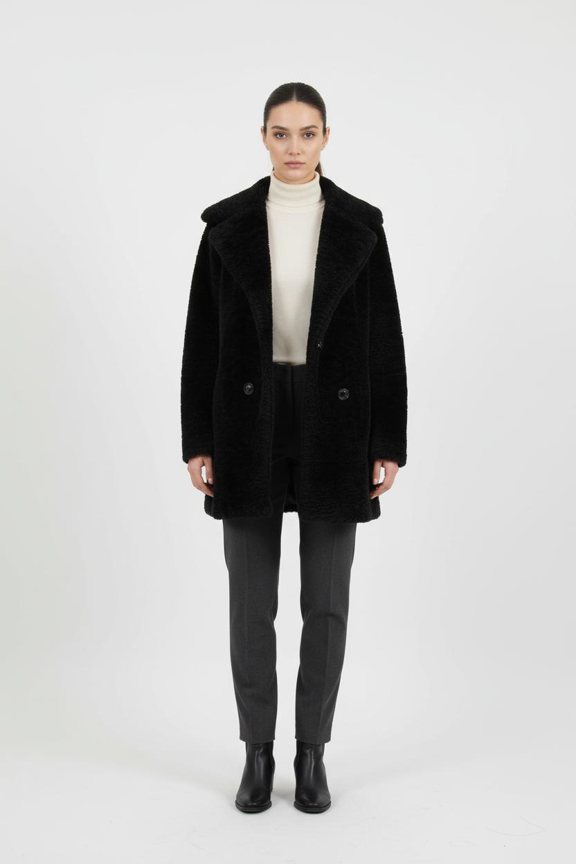 Manteau Noir - Taille XS/34 de la marque One Step | PARAD52625 - Vendu par Paradigme - Image 1