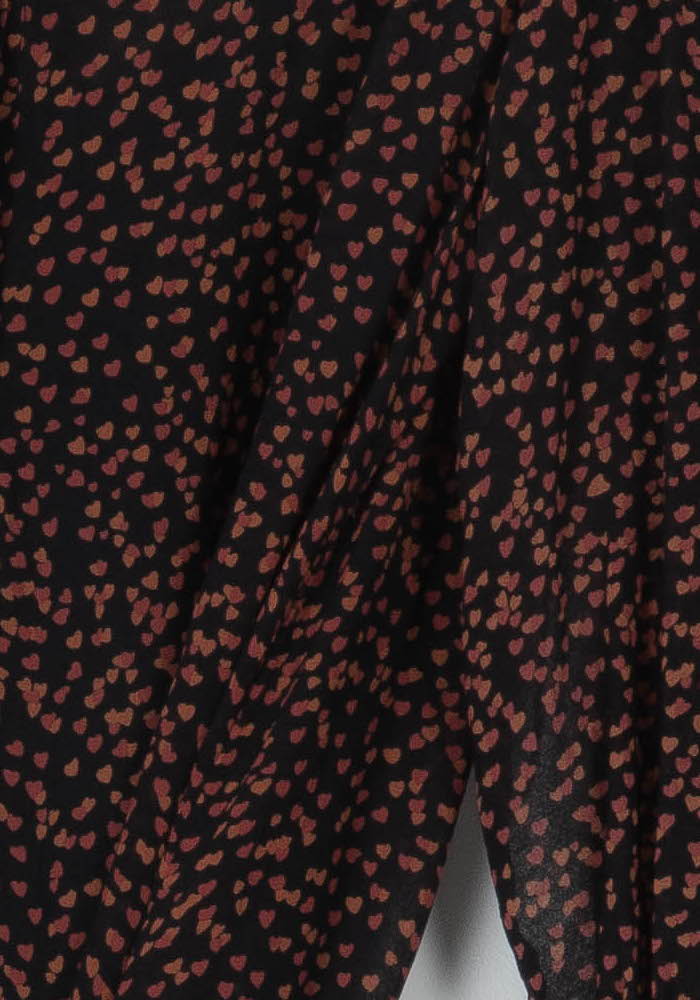 Robe Portefeuille Noire et Rouge - Taille S/36 de la marque Bérénice | PARAD52638 - Vendu par Paradigme - Image 3