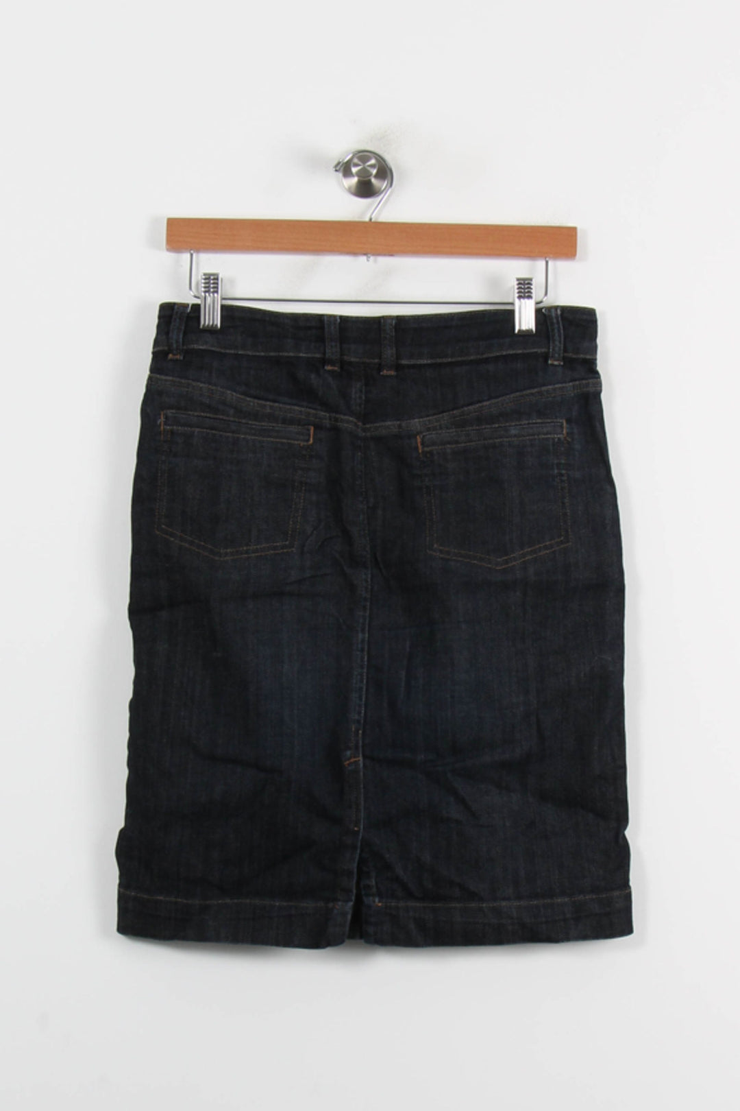 Jupe Midi Bleu - Taille M/38 de la marque Comptoir des Cotonniers | PARAD52639 - Vendu par Paradigme - Image 4