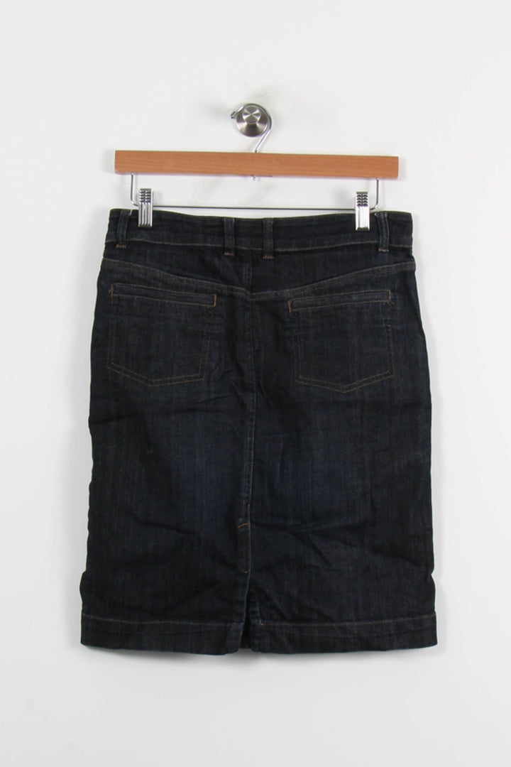Jupe Midi Bleu - Taille M/38 de la marque Comptoir des Cotonniers | PARAD52639 - Vendu par Paradigme - Image 4