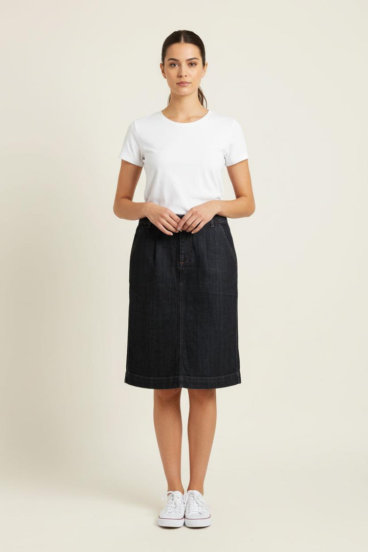 Jupe Midi Bleu - Taille M/38 de la marque Comptoir des Cotonniers | PARAD52639 - Vendu par Paradigme - Image 1