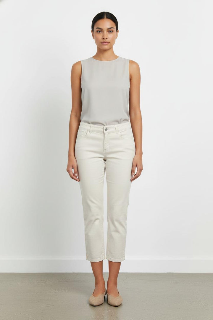 Pantalon Blanc - Taille L/40 de la marque Caroll | PARAD52641 - Vendu par Paradigme - Image 1