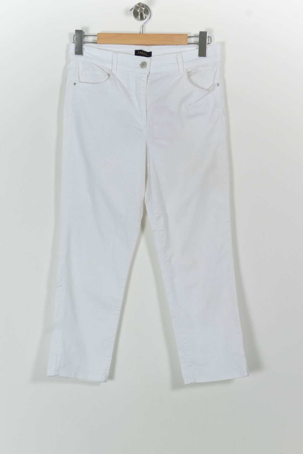 Jean Blanc - Taille L/40 de la marque Caroll | PARAD52642 - Vendu par Paradigme - Image 2