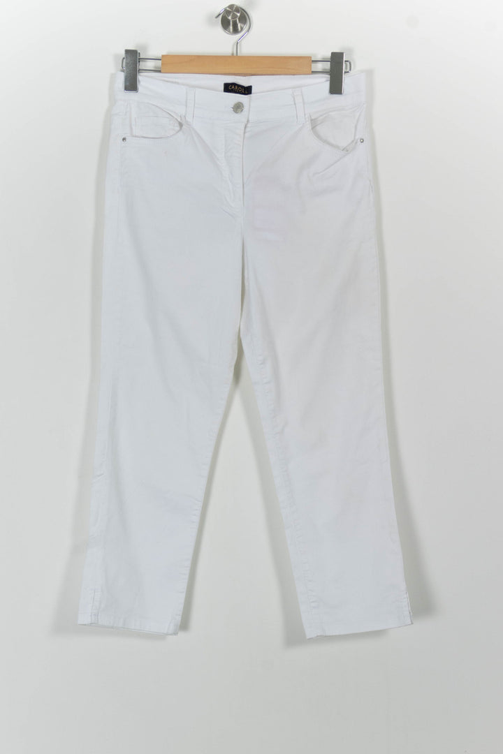Jean Blanc - Taille L/40 de la marque Caroll | PARAD52642 - Vendu par Paradigme - Image 2