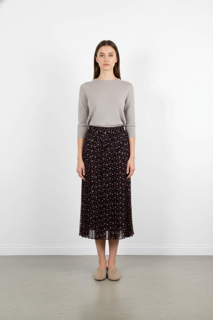 Jupe Longue Noire et Rouge - Taille M/38