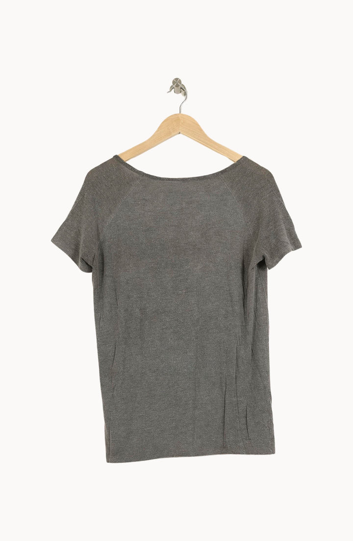T-shirt Gris - Taille M/38 de la marque Vanessa Bruno - Athé | PARAD52661 - Vendu par Paradigme - Image 4