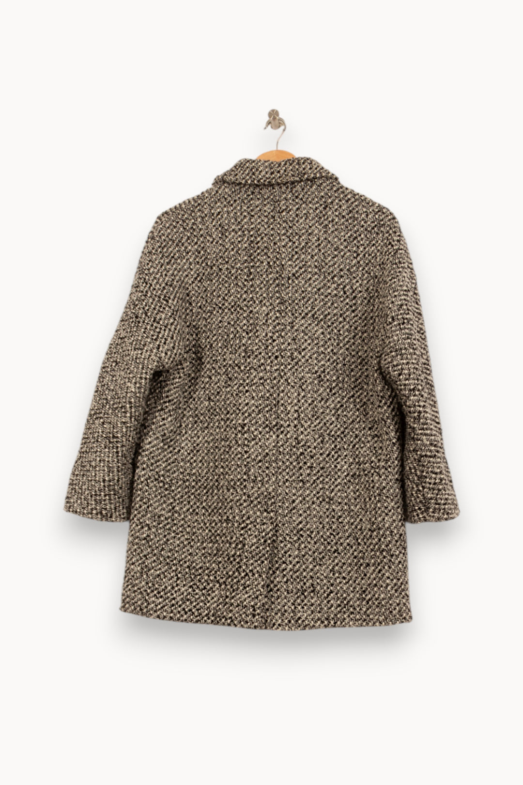 Manteau Gris et Noir - Taille L/40 de la marque Gerard Darel | PARAD52673 - Vendu par Paradigme - Image 4
