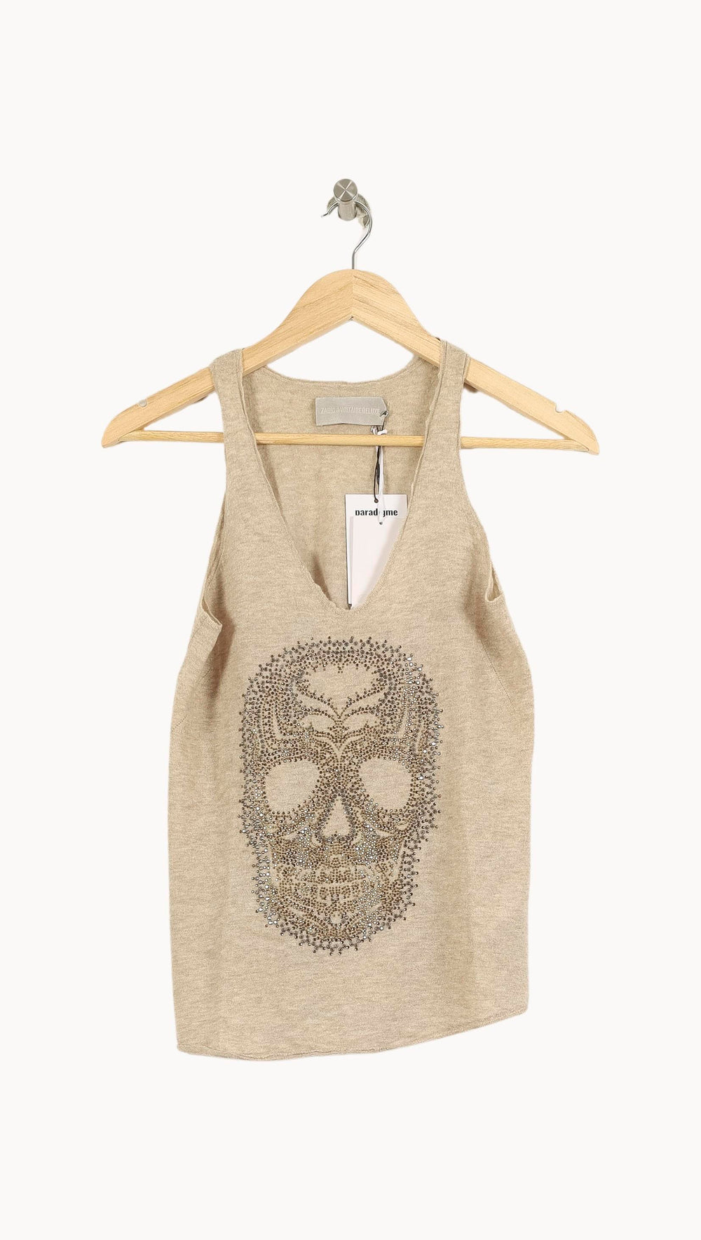 Débardeur Beige - Taille S/36 de la marque Zadig&Voltaire | PARAD52684 - Vendu par Paradigme - Image 2